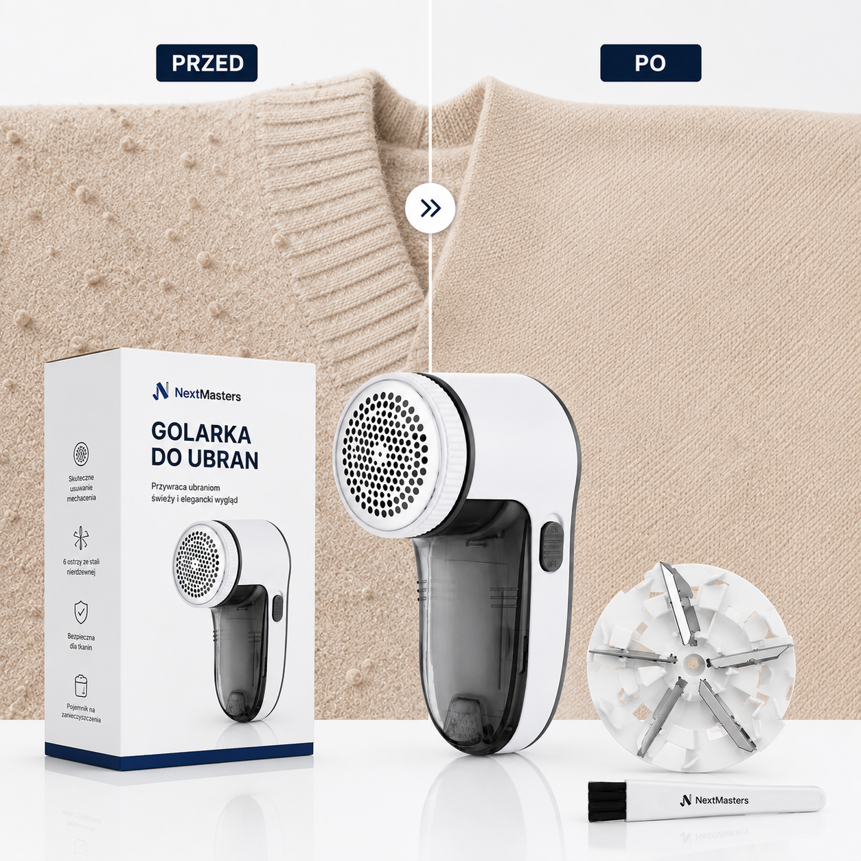 NextLint™ | Golarka do ubrań
